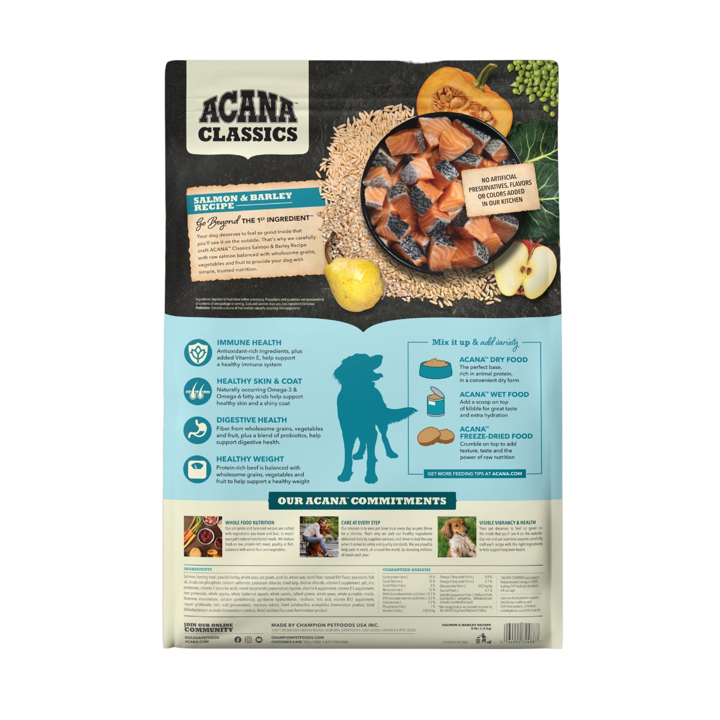 Acana Classics Salmon & Barley Recipe