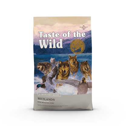 Taste of the Wild Wetlands Canine Recipe with Roasted Fowl